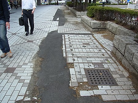 震災後の幕張