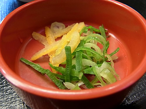 ゆず薬味