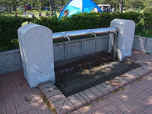 水道あり