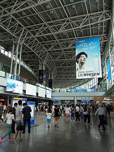 金浦空港から明洞