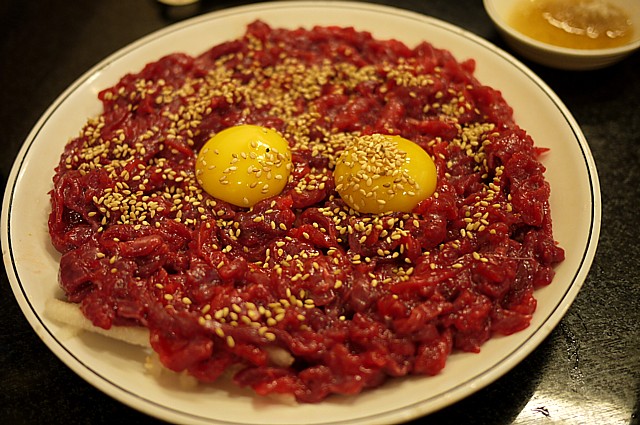 韓国ならユッケOK