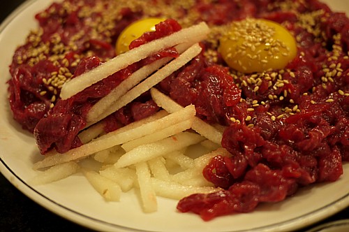 韓国ならユッケOK