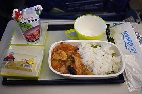 エアプサン機内食