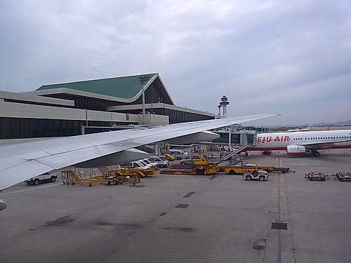 金浦空港到着