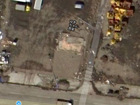 googleマップ衛星写真