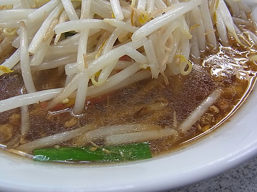 濃厚スープともやしが合う