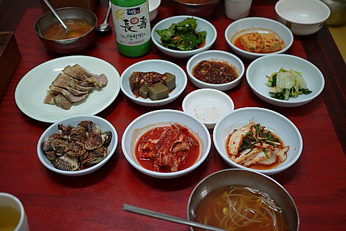 韓定食