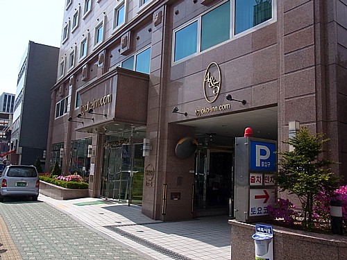 韓国の宿