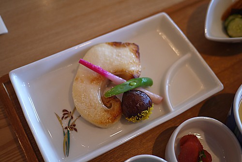 贅沢な朝食