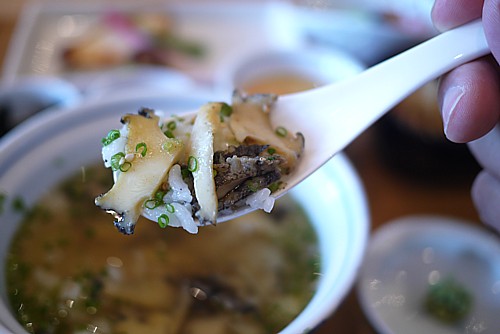 贅沢な朝食