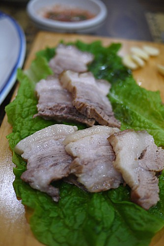 黒豚の蒸し物