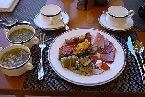 ホテル朝食