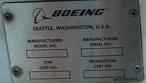 製造番号