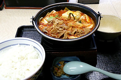 チゲ鍋膳