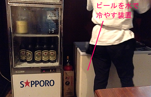 ビール冷却装置