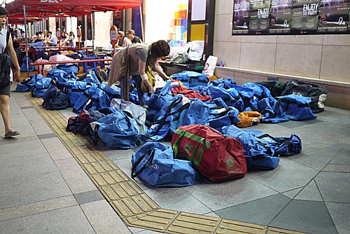 不思議な光景