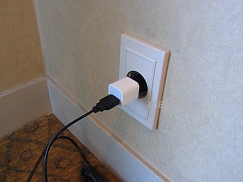ホテルで充電できない