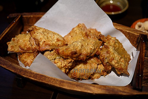 チキンがうまい