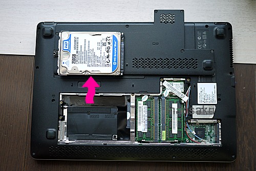 SSD入れ替え