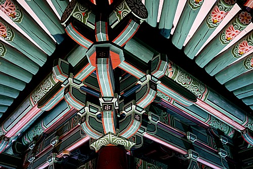 屋根模様