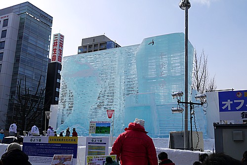 氷の彫刻