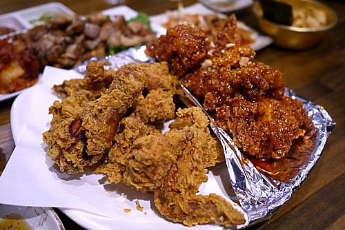 半々チキン