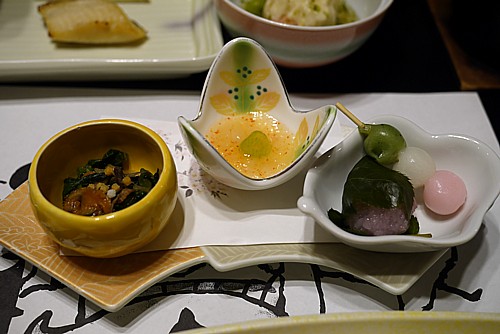前 菜:春の趣向盛り