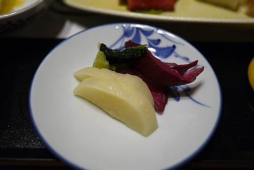 香 物:三種盛り