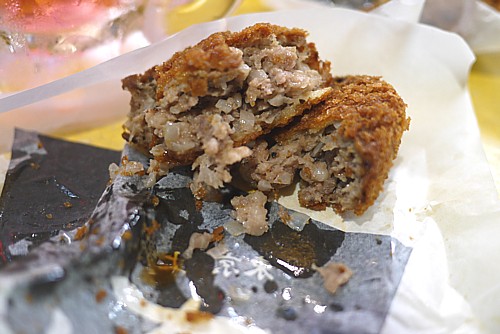 やみつきメンチ
