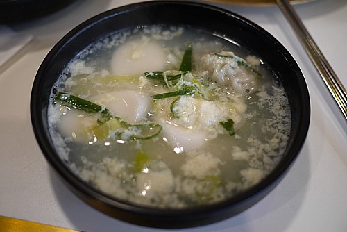水餃子スープ
