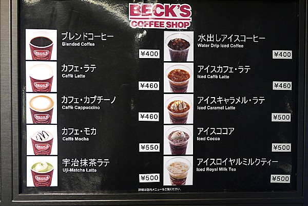 BECK'S COFFEE SHOP