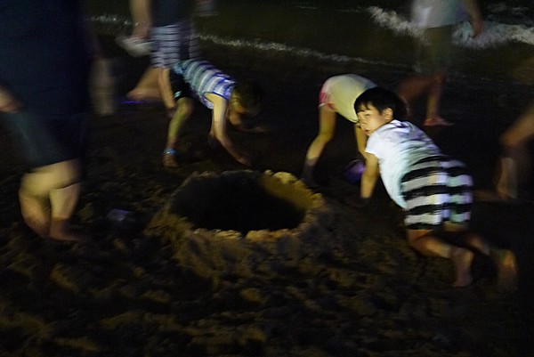 砂遊び