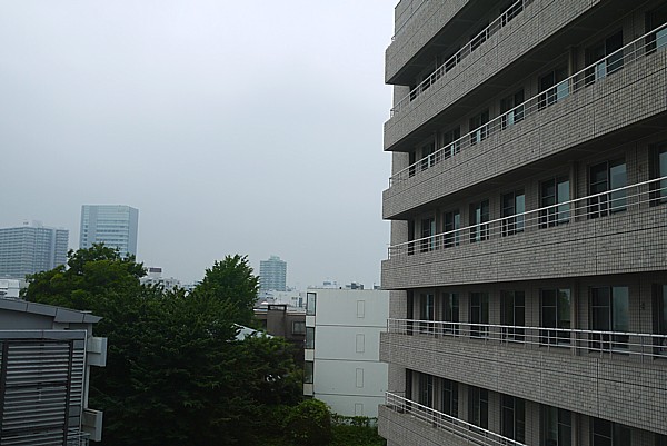病室から見える景色
