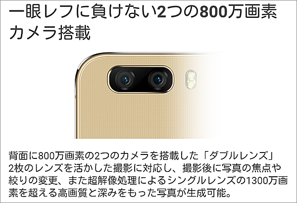 ダブルレンズ