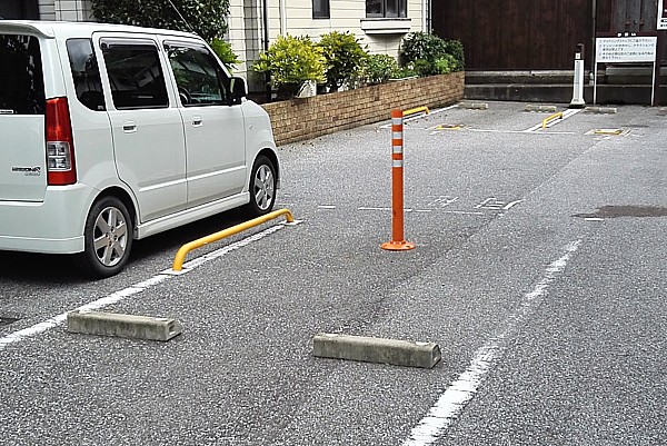 変な駐車場