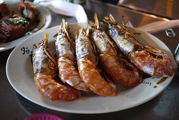 海老塩焼き
