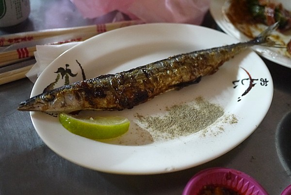 秋刀魚塩焼き