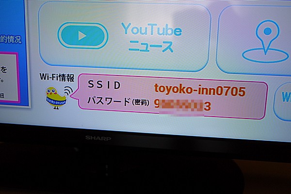 Wi-Fiパスワード