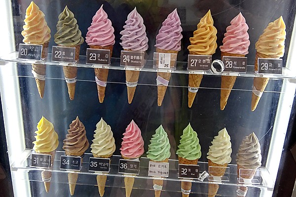 多様なソフトクリーム