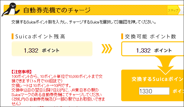 ポイント指定