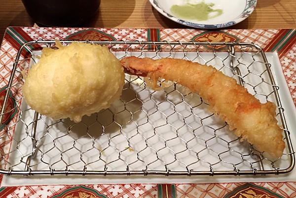 揚げたて天ぷら