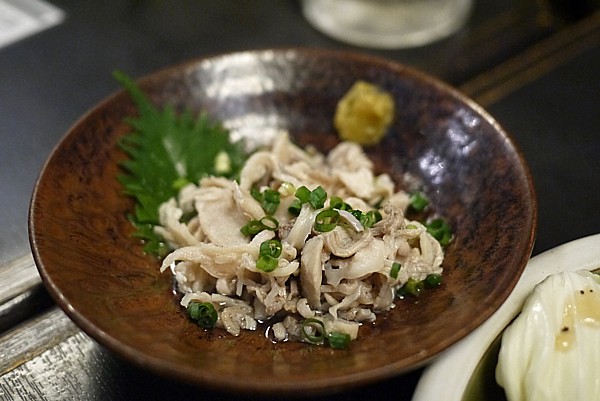 鶏皮ポン酢