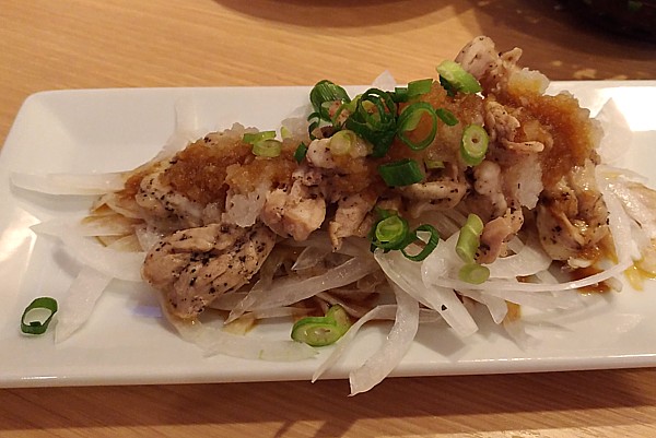 ささみポン酢