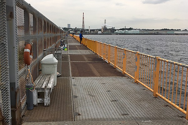 広い釣り場