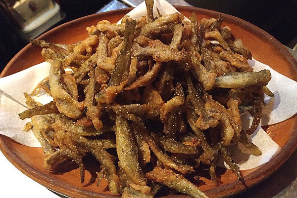 ハゼ唐揚げ