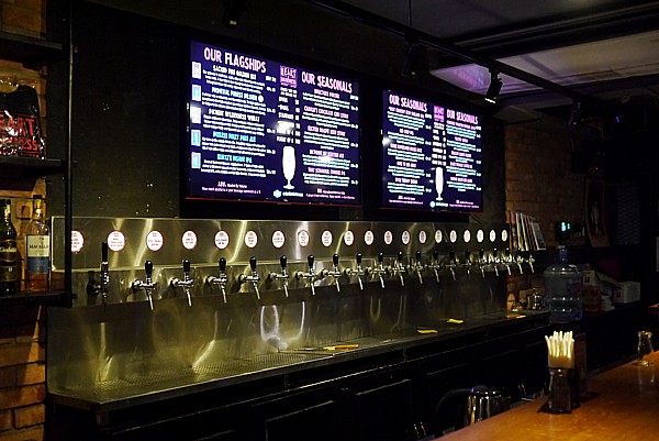 クラフトビールの店
