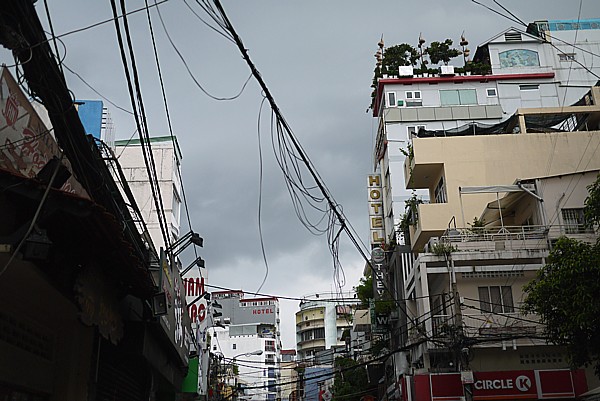 切れた電線