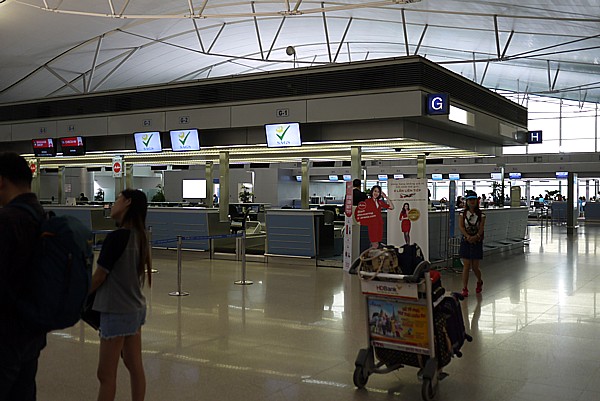 中国南方航空カウンター