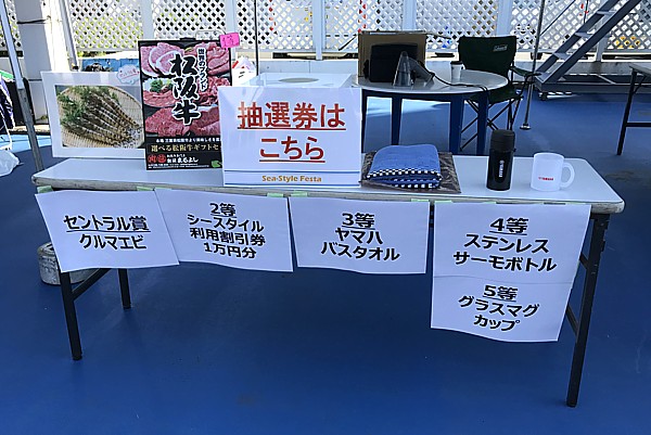 お楽しみ抽選
