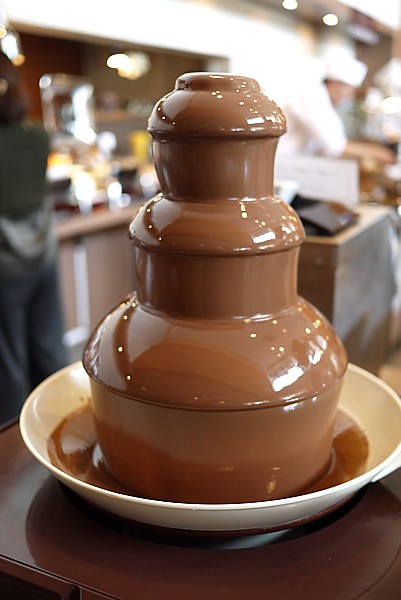 チョコフォンデュ